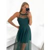Šaty společenské dlouhé bez rukávu dámské (S/M ONE SIZE) ITALSKÁ MÓDA IM3236286/DU (Velikost S/M/L, Barva béžová)