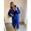 Kabát flaušový dlouhý rukáv dámský nadrozměr (3XL/4XL ONE SIZE) ITALSKÁ MÓDA IMWQ233264