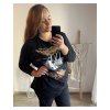 Tunika dlouhý rukáv dámská nadrozměr (3XL/4XL/5XL ONE SIZE) ITALSKá MóDA IM423LIVE/DUR