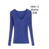 Svetr řádkový dlouhý rukáv dámský (S/M ONE SIZE) ITALSKá MóDA EXTRA ME  IMM22fd5808 (Velikost S/M/L, Barva bílá)