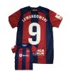 Chlapecký Fotbalový Tričko dres  FC Barcelona Lewandowski 9 - 298447 (Barva červeno-modrá, Velikost XL)