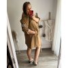 Bunda slabá s kapucí dámská nadrozměr (XL/2XL/3XL ONE SIZE) ITALSKÁ MÓDA IM4221307/DU