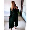 Overal dlouhý elegantní s páskem dlouhý rukáv dámský (S/M ONE SIZE) ITALSKÁ MÓDA IMWD232849/DU