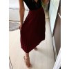 Sukně skládaná dlouhá dámská (S/M/L ONE SIZE) ITALSKá MóDA IM323574/DU (Velikost M/L, Barva béžová)