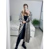 Kabát podzimní s podšívkou dlouhý rukáv dámský (S/M ONE SIZE) ITALSKÁ MÓDA  IMWHA23001/DUR (Velikost S/M/L, Barva béžová)