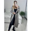 Kabát podzimní s podšívkou dlouhý rukáv dámský (S/M ONE SIZE) ITALSKÁ MÓDA  IMWHA23001/DUR (Velikost S/M/L, Barva béžová)