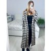 Kabát podzimní s podšívkou dlouhý rukáv dámský (S/M ONE SIZE) ITALSKÁ MÓDA  IMWHA23001/DUR (Velikost S/M/L, Barva béžová)