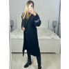 Kabát flaušový dámský (S/M/L ONE SIZE) ITALSKÁ MÓDA IMWAD233316/DU (Velikost M/L, Barva béžová smetanová)