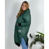 Bunda dlouhá s kapucí dámská nadrozměr (2XL/3XL ONE SIZE) ITALSKÁ MÓDA IM423WHITNEY/DUR (Velikost 2XL/3XL, Barva Černá)