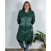 Bunda dlouhá s kapucí dámská nadrozměr (2XL/3XL ONE SIZE) ITALSKÁ MÓDA IM423WHITNEY/DUR (Velikost 2XL/3XL, Barva Černá)