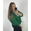 Svetr pletený oversize na knoflíčky dlouhý rukáv dámský nadrozměr Alessandra  (3XL/4XL/5XLONE SIZE) ITALSKÁ MÓDA IMWC233944/DR (Velikost 3XL/4XL, Barva béžová)