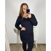 Šaty svetrové dlouhý rukáv dámské nadrozměr (XL/2XL/3XL ONE SIZE) ITALSKÁ MÓDA IM423VILETA/DU