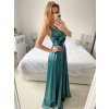 Šaty elegantní na ramínka dámské (S/M ONE SIZE) ITALSKÁ MÓDA IMPBB2380836bl/DU