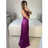 Šaty dlouhé elegantní na ramínka dámské (S/M ONE SIZE) ITALSKÁ MÓDA IMPBB23B24077