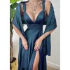 Šaty dlouhé elegantní na ramínka dámské (S/M ONE SIZE) ITALSKÁ MÓDA IMPBB23B24077