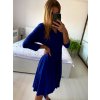 Šaty elegantní dlouhý rukáv dámská (S/M ONE SIZE) ITALSKÁ MÓDA IMM23M6062/DU (Velikost S/M/L, Barva béžová)