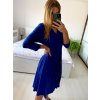Šaty elegantní dlouhý rukáv dámská (S/M ONE SIZE) ITALSKÁ MÓDA IMM23M6062/DU (Velikost S/M/L, Barva béžová)