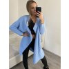 Cardigan pletený dámský nadrozměr (S/M/L/XL/2XL ONE SIZE) ITALSKÁ MÓDA IMD23568/DU (Velikost XL/2XL, Barva béžová)