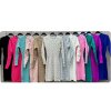 Šaty teplé pletené dlouhý rukáv dámské (S/M ONE SIZE) ITALSKÁ MÓDA IMWBL23011/DUR (Velikost S/M/L, Barva béžová)
