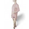 Tunika prodloužená teplá dlouhý rukáv dámská (S/M ONE SIZE) ITALSKÁ MÓDA IMD23576 (Velikost S/M/L, Barva béžová)