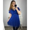 Šaty společenské elegantní dámské (L/XL ONE SIZE) ITALSKá MODA IMS23BRENDA/DR (Velikost L/XL, Barva Černá)