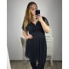 Šaty společenské elegantní dámské (L/XL ONE SIZE) ITALSKá MODA IMS23BRENDA/DR (Velikost L/XL, Barva Černá)