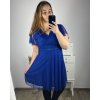 Šaty společenské elegantní dámské (L/XL ONE SIZE) ITALSKá MODA IMS23BRENDA/DR (Velikost L/XL, Barva Černá)
