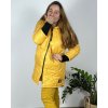 Bunda  s kapucí dámská nadrozměr (3XL/4XL ONE SIZE) ITALSKÁ MÓDA IM423683/DUR (Velikost 3XL/4XL, Barva zelená)
