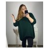 Svetr oversize dlouhý rukáv dámský nadrozměr (4XL/5XL/6XL ONE SIZE) ITALSKá MODA IM723ANDY/DU