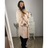 Cardigan dlouhý rukáv dámský nadrozměr (3XL/4XLONE SIZE) ITALSKÁ MÓDA IM423ETNA/DU