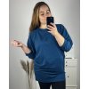 Tunika dlouhý rukáv dámská nadrozměr (4XL/5XL/6XL ONE SIZE) ITALSKÁ MÓDA IM723BEATY/DU