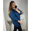 Tunika dlouhý rukáv dámská nadrozměr (4XL/5XL/6XL ONE SIZE) ITALSKÁ MÓDA IM723BEATY/DU