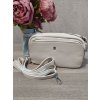 Kabelka crossbody dámská (12x22cm) TESSRA KABELKY TES235412-BB/DU (Velikost ONE SIZE, Barva béžová)