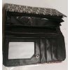 Peněženka dámská (18x10 cm) ESLLE GESS23P2001M/DU (Velikost ONE SIZE, Barva Černá)