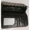 Peněženka dámská (18x10 cm) ESLLE GESS23P2001M/DU (Velikost ONE SIZE, Barva Černá)