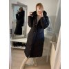 Kabát zimní dámský (S-2XL) POLSKÁ  MÓDA AG3-223030-BLACK/DR