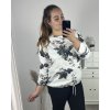 Tunika dlouhý rukáv dámská nadrozměr (3XL/4XL ONE SIZE) ITALSKá MóDA IM423AIDA/DU (Velikost 3XL/4XL, Barva hnědá)