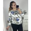 Tunika dlouhý rukáv dámská nadrozměr (3XL/4XL ONE SIZE) ITALSKá MóDA IM423AIDA/DU (Velikost 3XL/4XL, Barva hnědá)
