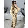 Souprava tepláky dlouhé a mikina s kapucí dlouhý rukáv dámská (S/M ONE SIZE) ITALSKÁ MÓDA IMPLP2373404020/DU (Velikost S/M/L, Barva Černá)