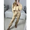 Souprava tepláky dlouhé a mikina s kapucí dlouhý rukáv dámská (S/M ONE SIZE) ITALSKÁ MÓDA IMPLP2373404020/DU (Velikost S/M/L, Barva Černá)