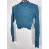 Croptop dlouhý rukáv dámský (S/M ONE SIZE) ITALSKÁ MÓDA IMPBB23Z5276 (Velikost S/M/L, Barva béžová)