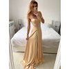 Šaty společenské carmen dlouhé na ramínka dámské (S/M ONE SIZE) ITALSKÁ MÓDA IMPBB23B23687/DUR (Velikost S/M/L, Barva Černá)