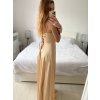 Šaty společenské carmen dlouhé na ramínka dámské (S/M ONE SIZE) ITALSKÁ MÓDA IMPBB23B23687/DUR (Velikost S/M/L, Barva Černá)