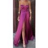 Šaty společenské carmen dlouhé na ramínka dámské (S/M ONE SIZE) ITALSKÁ MÓDA IMPBB23B23687/DUR (Velikost S/M/L, Barva Černá)
