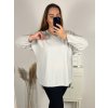 Tunika třpytivá dlouhý rukáv dámská nadrozměr (3XL/4XL ONE SIZE) ITALSKÁ MÓDA IMWQ23LEILA/DUR