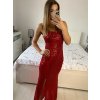 Šaty elegantní třpytivé s flitry na ramínka dámské (S/M ONE SIZE) ITALSKÁ MÓDA IMWAE2342230/DU