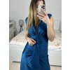 Šaty dlouhé společenské bez rukávu dámské (S/M ONE SIZE) ITALSKá MODA IM323141/DU (Velikost S/M/L, Barva béžová)