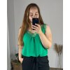 Tílko s krajkou dámské nadrozměr Pizzo (XL/2XL/3XL ONE SIZE) ITALSKÁ MÓDA IMBM23023/DU (Velikost 2XL/3XL, Barva bílá)