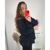 Halenka košile dlouhý rukáv dámská nadrozměr (2XL/3XL ONE SIZE) ITALSKÁ MÓDA IMWT234257/DR