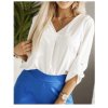 Halenka elegantní dlouhý rukáv dámská (S/M ONE SIZE) ITALSKÁ MÓDA IMWB23107/DR (Velikost S/M/L, Barva Černá)